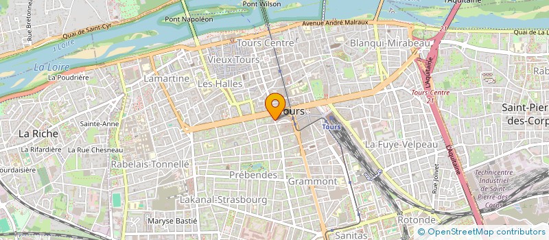 localisation de l'entreprise B&J BENDJADOR  TOURS