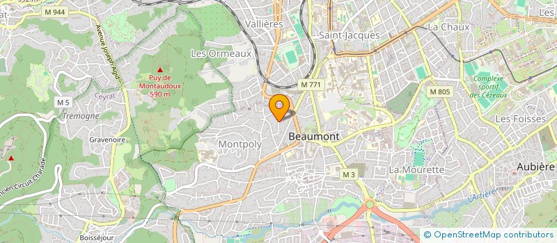 localisation de l'entreprise B&J DEPRELE à BEAUMONT