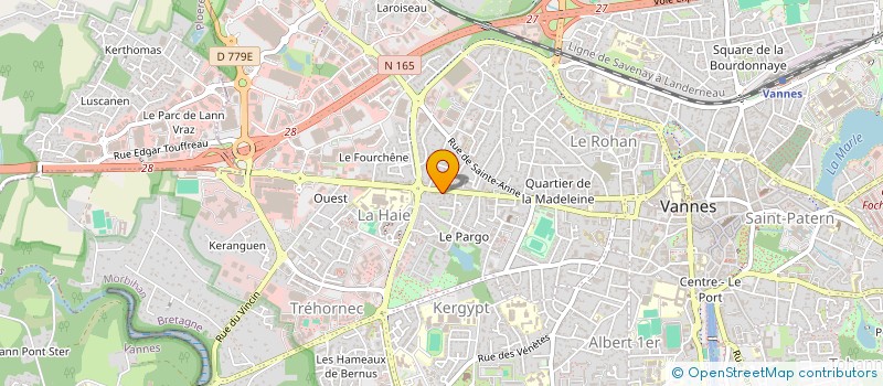 localisation de l'entreprise B.J.IMMO à VANNES