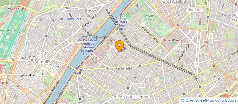 localisation de l'entreprise B J S ENTREPRISE GENERALE DE BATIMENT  PARIS