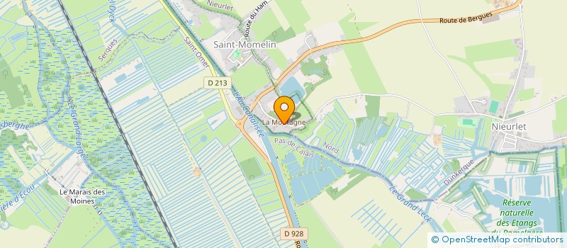 localisation de l'entreprise B.J.S.L  SAINT-MOMELIN