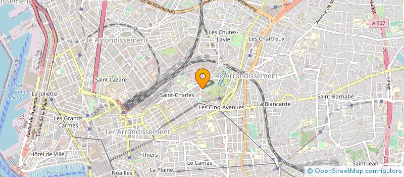 localisation de l'entreprise B.K.L DRIVING à MARSEILLE