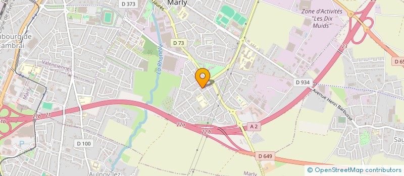 localisation de l'entreprise B.K.P.A  MARLY