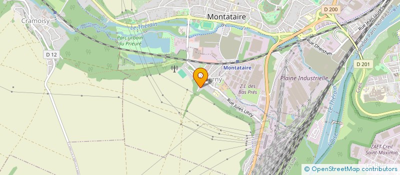 localisation de l'entreprise B&K TRANSPORT  FRESNES-SUR-MARNE