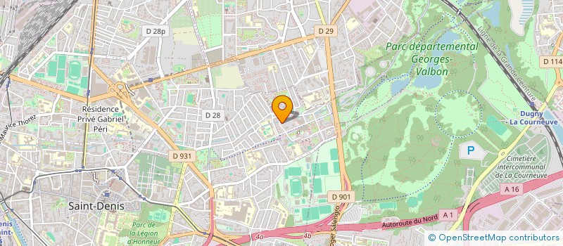 localisation de l'entreprise B-K TRANSPORTS  SAINT-DENIS