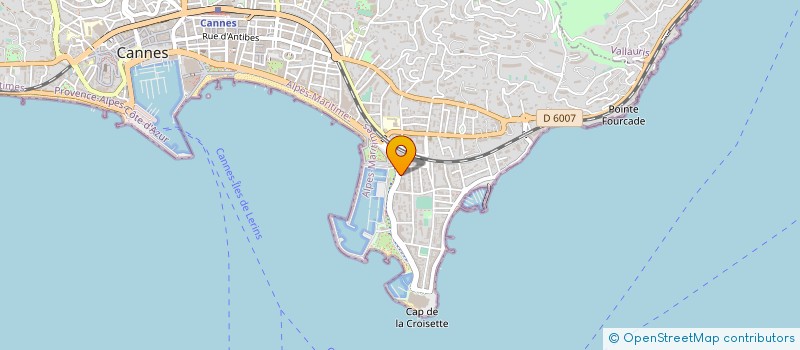 localisation de l'entreprise B.KA à CANNES