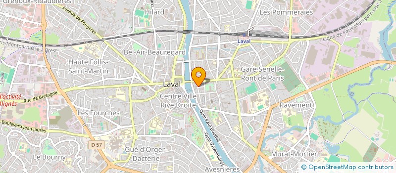 localisation de l'entreprise B-KRAN à LAVAL