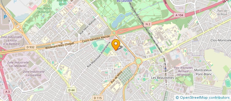 localisation de l'entreprise B L à AULNAY-SOUS-BOIS
