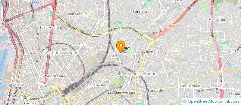 localisation de l'entreprise B&L à MARSEILLE