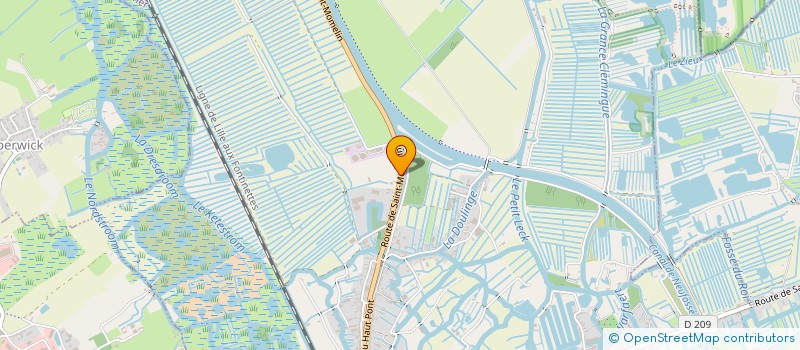 localisation de l'entreprise B&L  SAINT-OMER