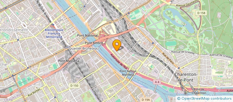 localisation de l'entreprise B.L.A.Y FINANCES  CHARENTON-LE-PONT