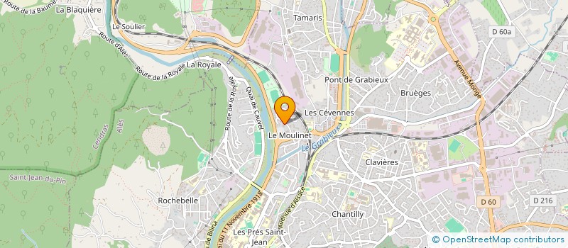 localisation de l'entreprise B L B à ALES
