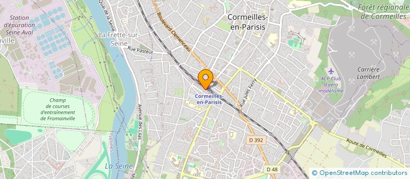 localisation de l'entreprise B&L CONSEIL  CORMEILLES-EN-PARISIS