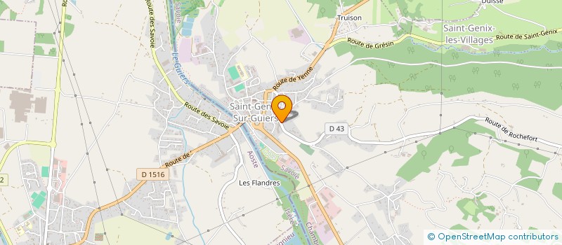 localisation de l'entreprise B.L. CONSULTING à SAINT-GENIX-LES-VILLAGES