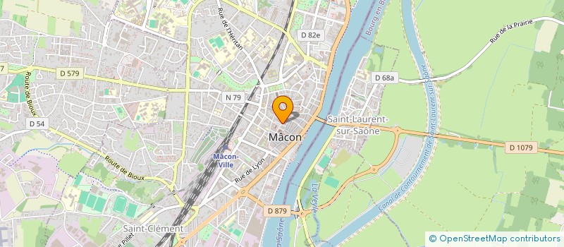 localisation de l'entreprise B.L.E MACONNERIE à MACON