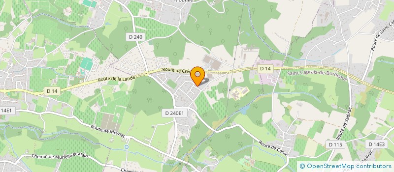 localisation de l'entreprise B & L EXPERTISES CONSEILS  CAMBLANES-ET-MEYNAC