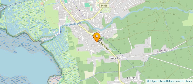 localisation de l'entreprise B.L.F.F  AUDENGE