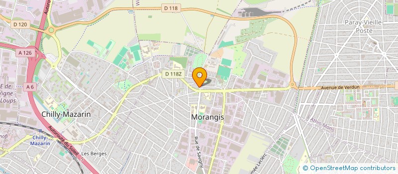 localisation de l'entreprise B.L IMMOBILIER à MORANGIS