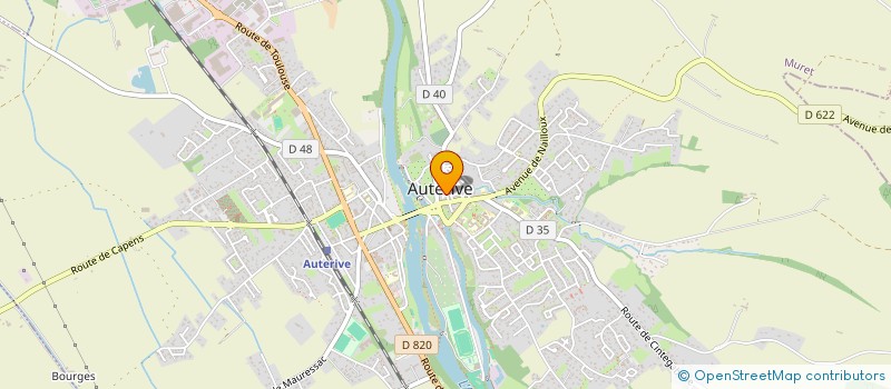 localisation de l'entreprise B.L. INSTALLATIONS  AUTERIVE