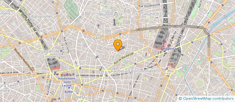 localisation de l'entreprise B L P à PARIS