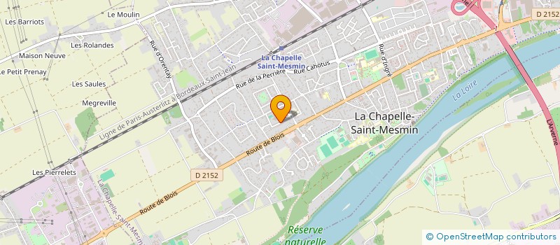 localisation de l'entreprise B.L.P. à LA CHAPELLE-SAINT-MESMIN