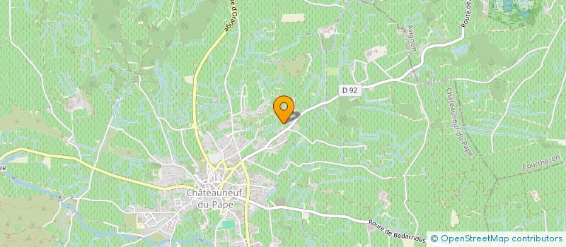 localisation de l'entreprise B L S 2  CHATEAUNEUF-DU-PAPE