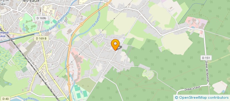 localisation de l'entreprise B.L.S à SAINT-AMAND-LES-EAUX