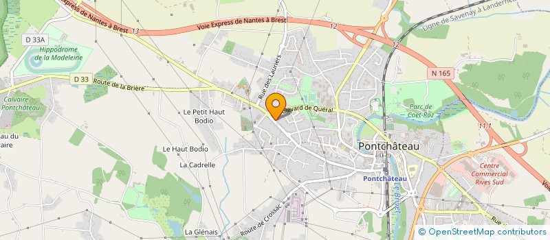 localisation de l'entreprise B.L.T. à SAINT-BREVIN-LES-PINS