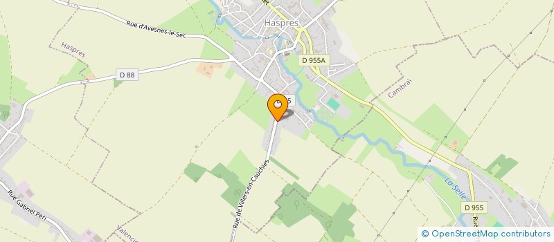 localisation de l'entreprise B.L.T  HASPRES