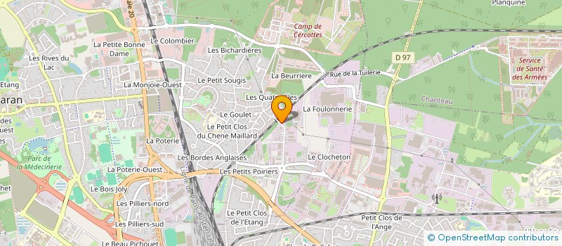 localisation de l'entreprise B'LAO SPORT à SARAN