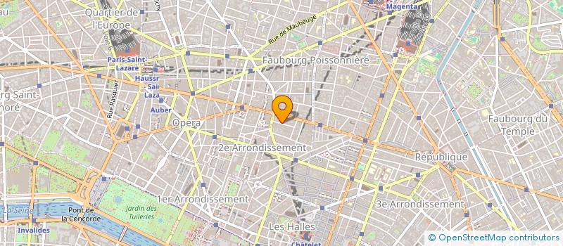 localisation de l'entreprise B.LAW  PARIS