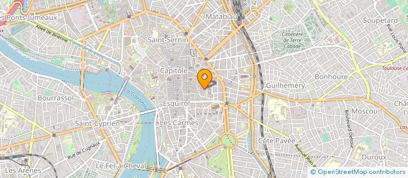 localisation de l'entreprise B LINGUI à TOULOUSE