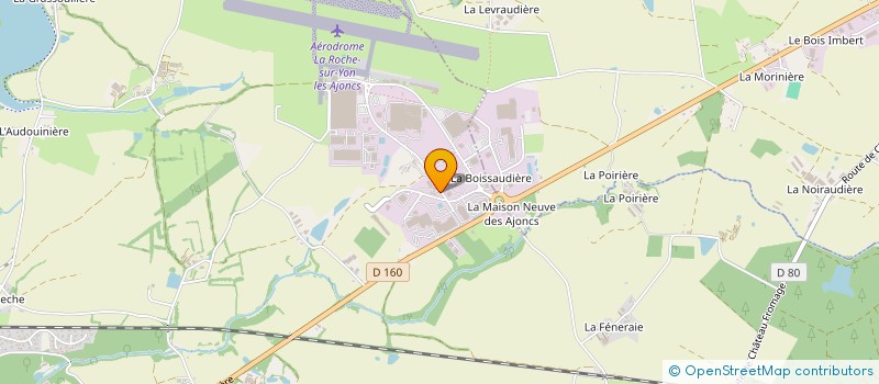 localisation de l'entreprise B.LOC à LA ROCHE-SUR-YON