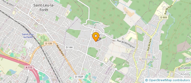 localisation de l'entreprise B LODGE à SAINT-PRIX