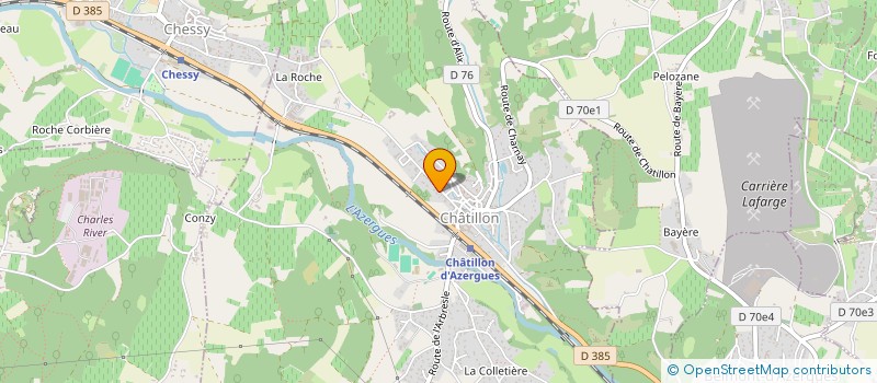 localisation de l'entreprise B LOVE  CHATILLON