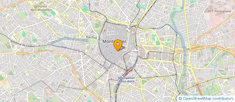 localisation de l'entreprise B.M  MONTPELLIER