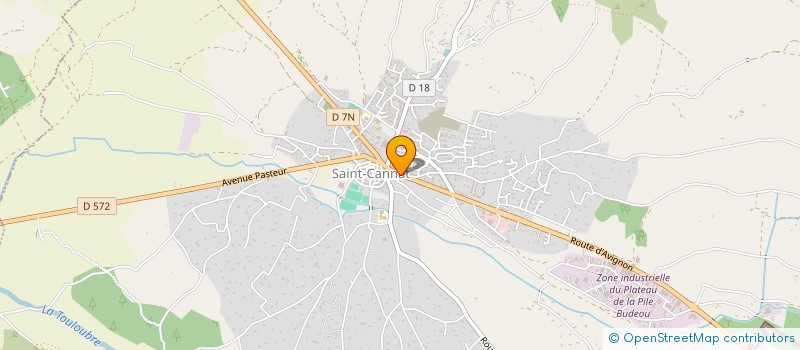localisation de l'entreprise B&M à SAINT-CANNAT