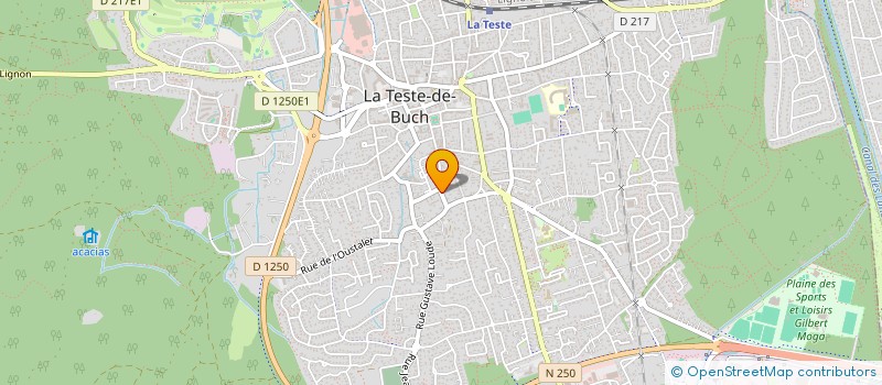 localisation de l'entreprise B&M  LA TESTE-DE-BUCH