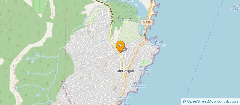 localisation de l'entreprise B.M.B à FREJUS