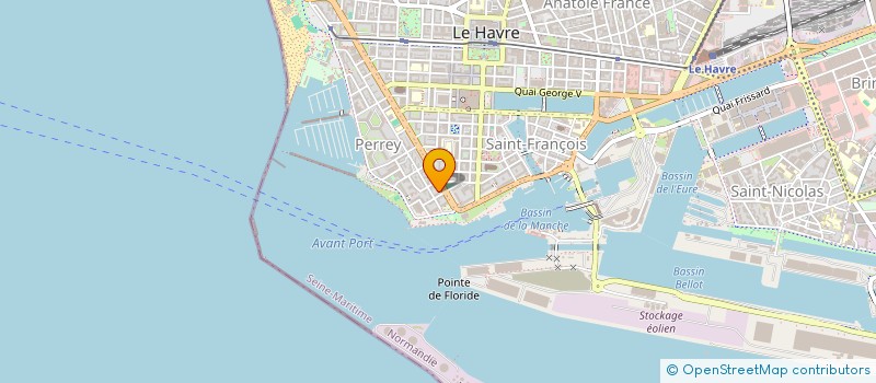 localisation de l'entreprise B&M BAKHTIAR&MUBEEN  LE HAVRE