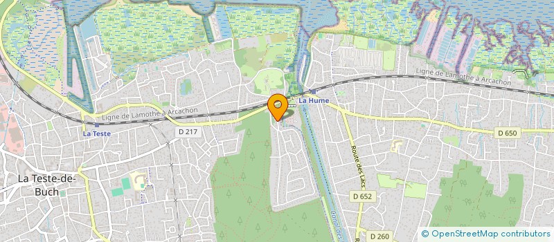 localisation de l'entreprise B.M.C  ARCACHON