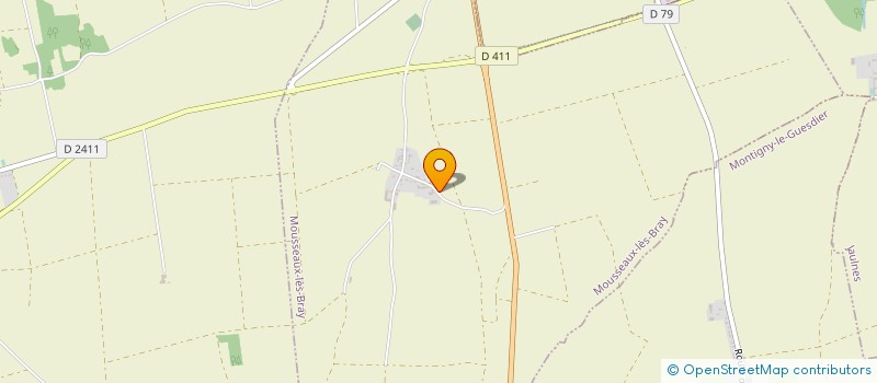 localisation de l'entreprise B.M.C.S. BRAYTOISE  MOUSSEAUX-LES-BRAY