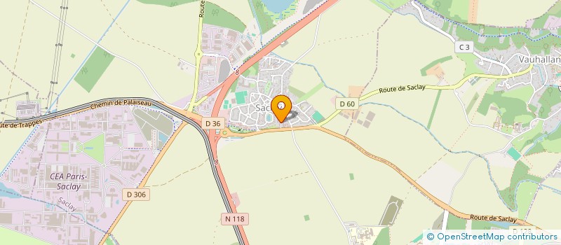 localisation de l'entreprise B&M CONCIERGERIE  SACLAY