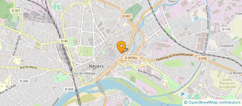 localisation de l'entreprise B & M COURTIER NIVERNAIS à NEVERS