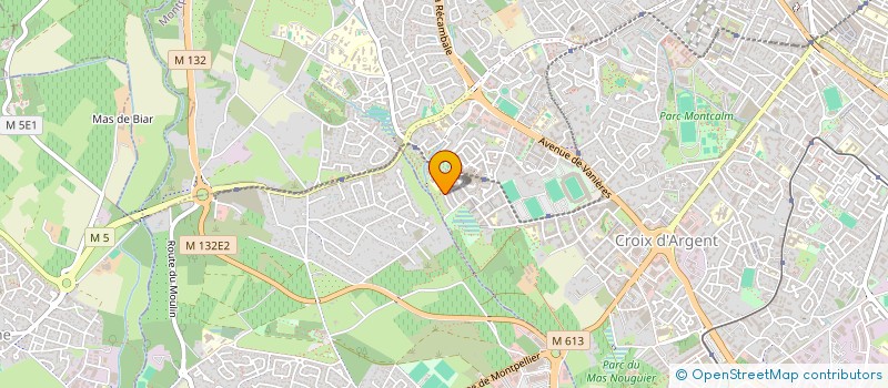 localisation de l'entreprise B.M.D.CO à MONTPELLIER