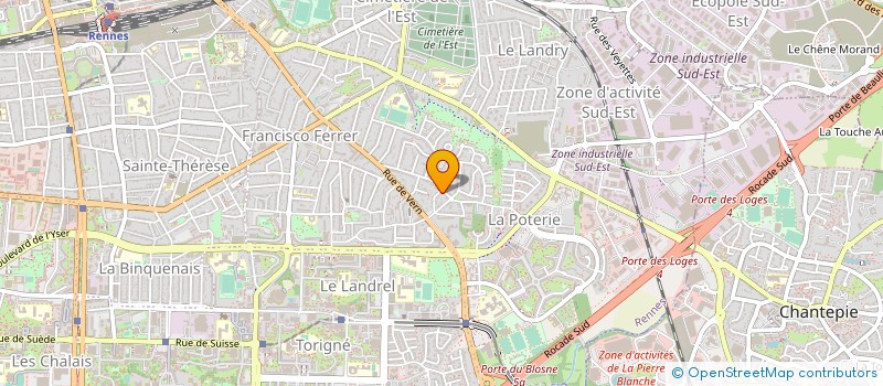 localisation de l'entreprise B.M.E  BREAL-SOUS-MONTFORT