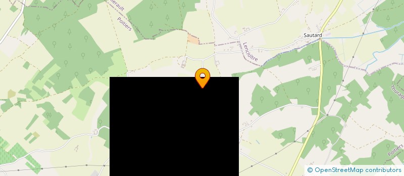 localisation de l'entreprise B&M ENERGIES-RENOV  THURAGEAU