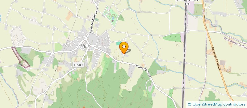 localisation de l'entreprise B M ENVIRONNEMENT  UPIE