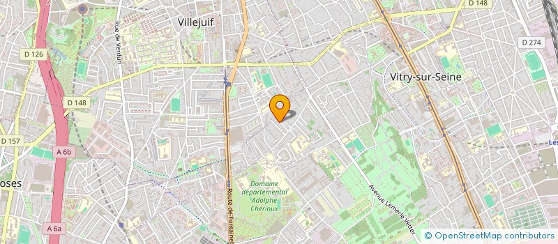 localisation de l'entreprise B M G à VITRY-SUR-SEINE