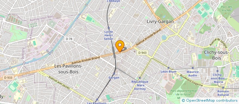localisation de l'entreprise B.M.G BATIMENT à LIVRY-GARGAN